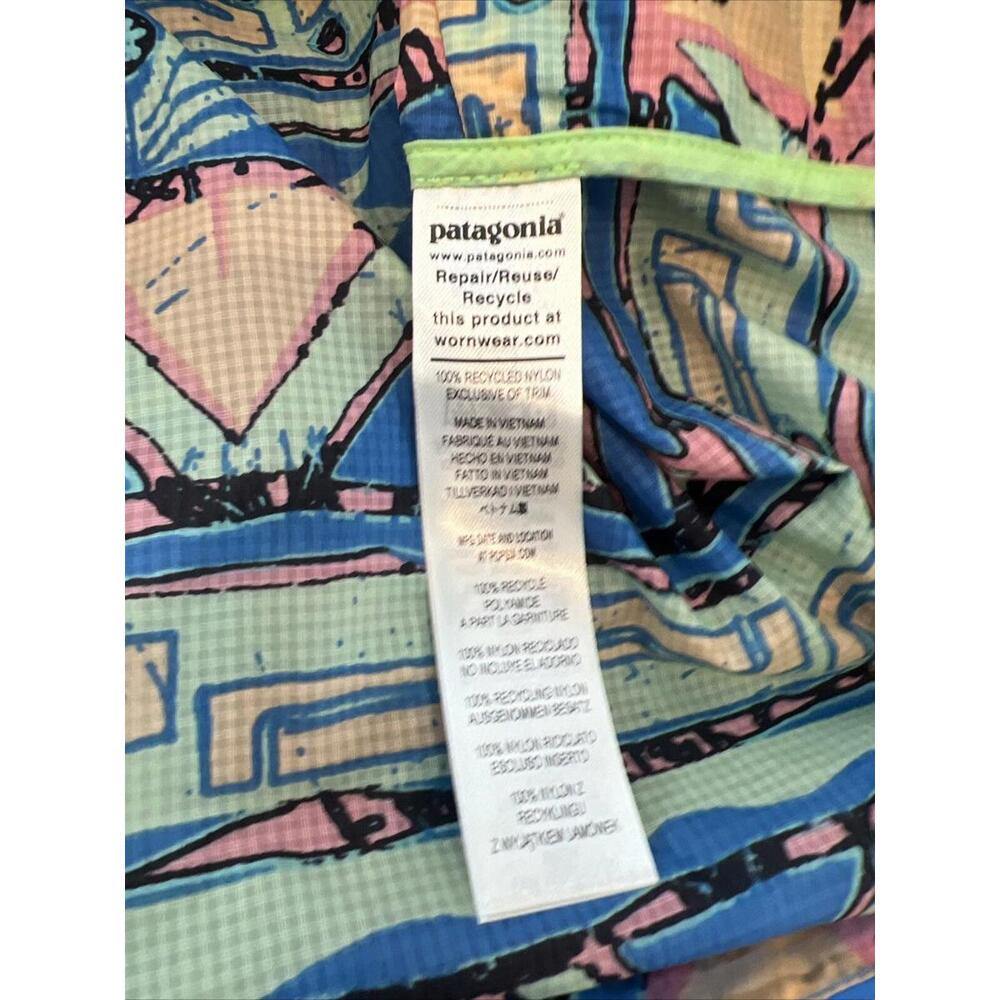 $139 Patagonia Women's Houdini Stash LightweightNylon Pullover High Hopes Geo XL - Picture 12 of 12